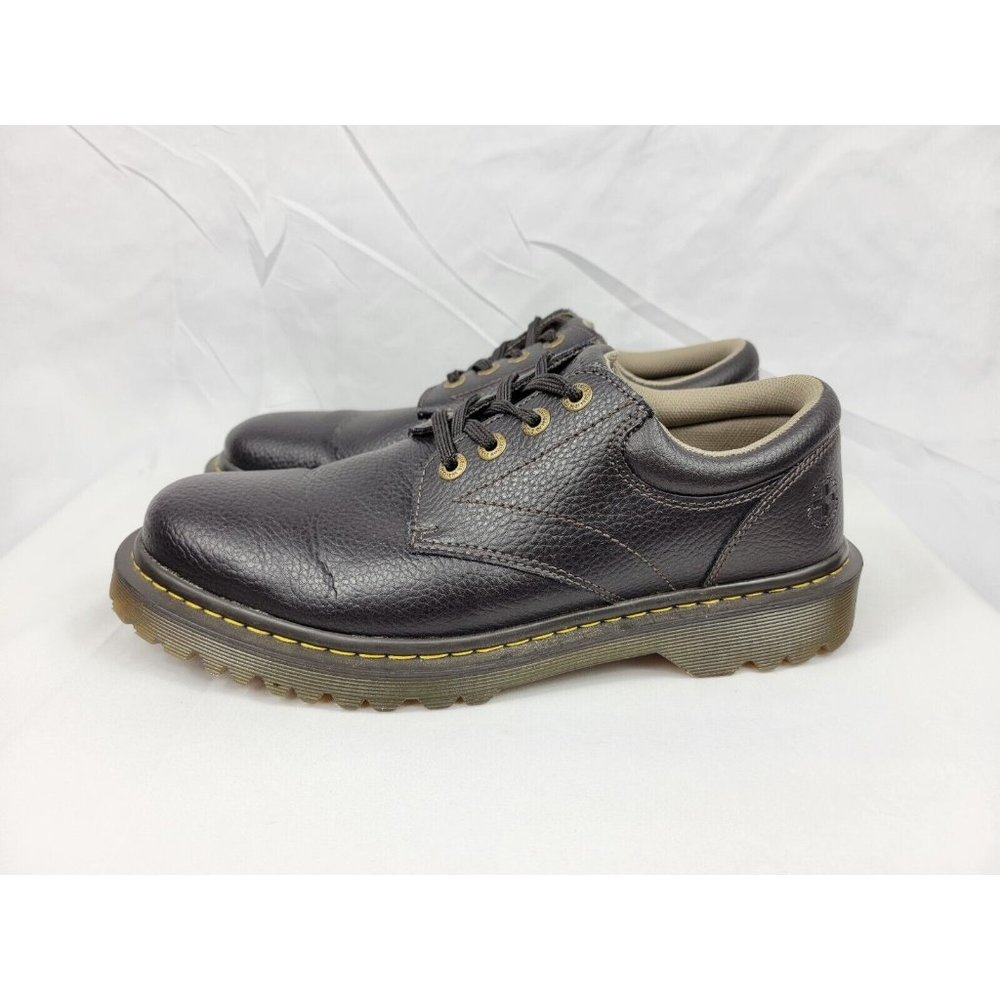 Dr Martens Ashfeld Pebbled Leather Shoes Sneakers Mens Size 11 Brown AW004 - Picture 5 of 11
